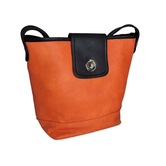 Orange Large Two-In-One  Handbag - Picture 2 of 5